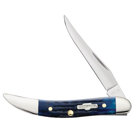 Case Cutlery Knife, Blue Bone Rogers Corn Cob Jig Sm Tx Toothpick 02804